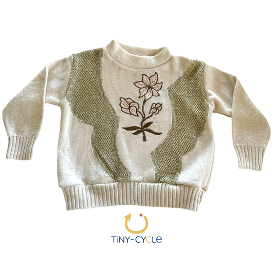 Chaleco Floral Vintage