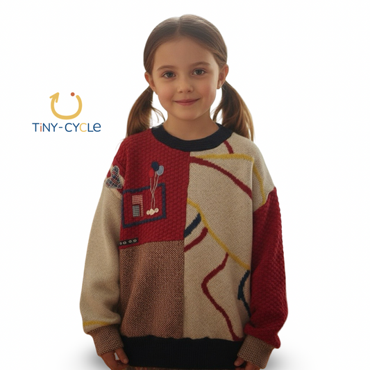 Chaleco Patchwork Casita Alegre