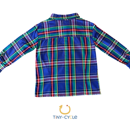Camisa cuadros Full Blue
