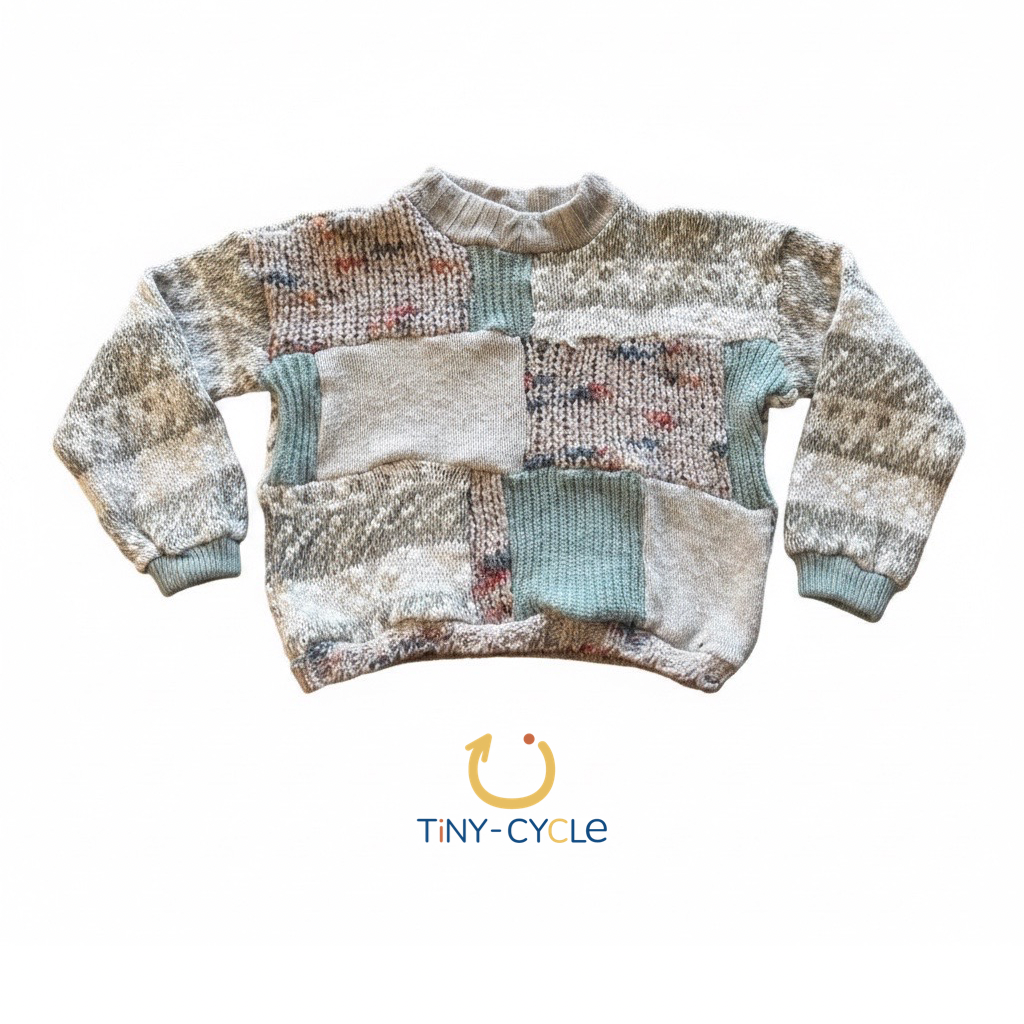 Chaleco Patchwork Nube Pastel