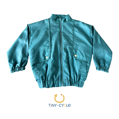 Chaqueta/Cortaviento Retro Jade