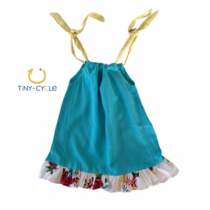 Vestido Aqua Bloom