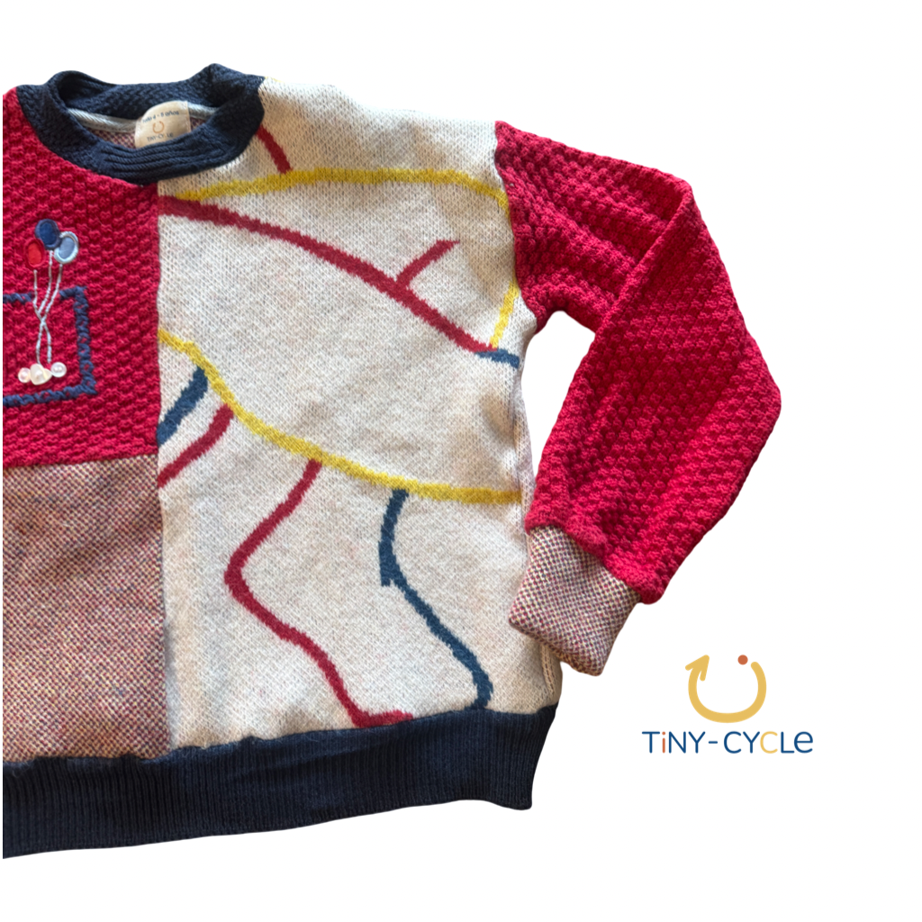 Chaleco Patchwork Casita Alegre