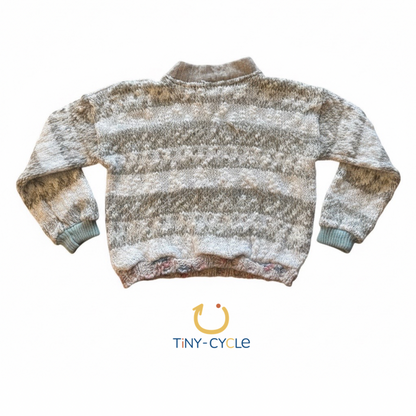 Chaleco Patchwork Nube Pastel