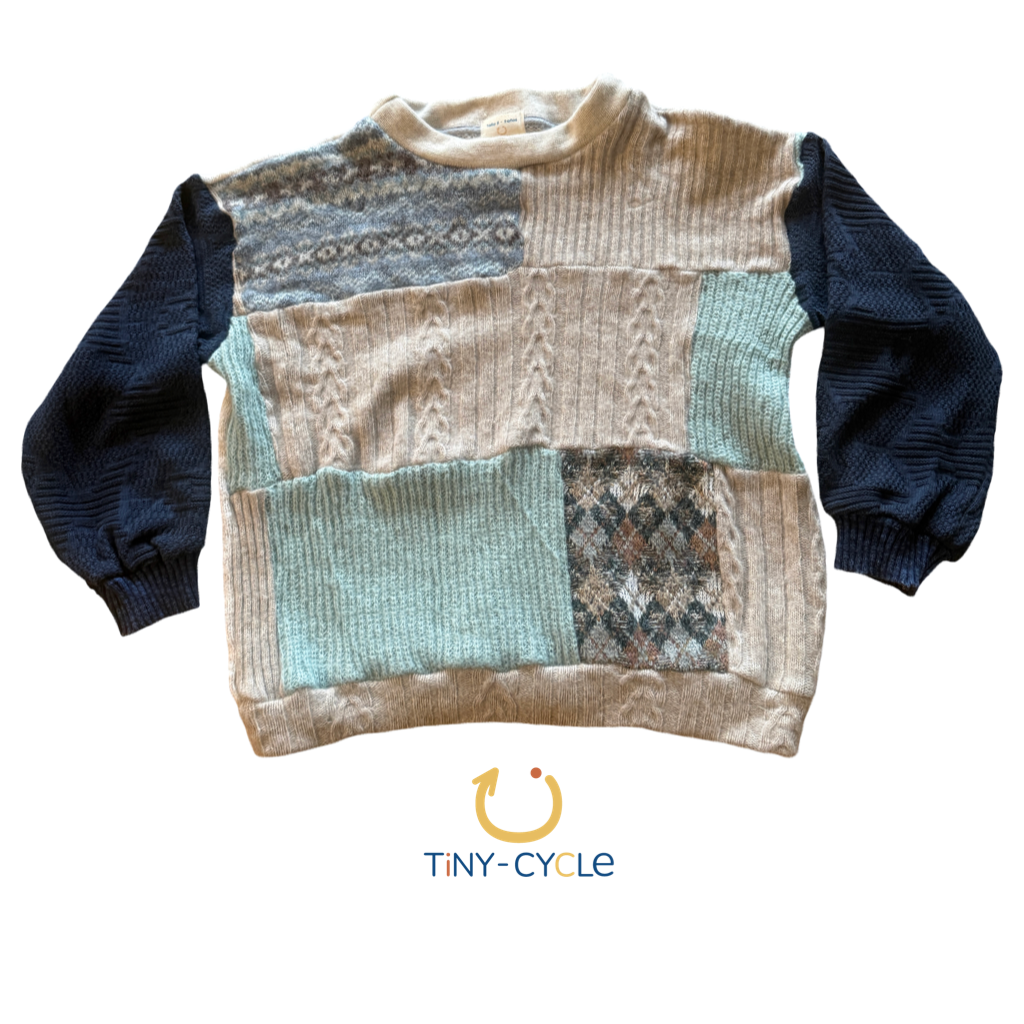 Chaleco Patchwork Invierno Nórdico