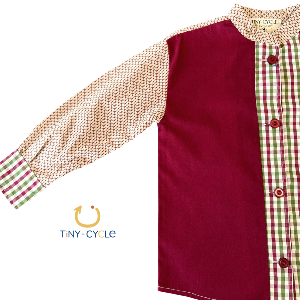 Camisa Maroon Cuadros