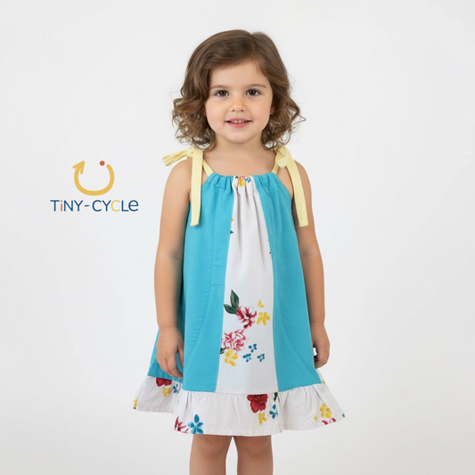 Vestido Aqua Bloom