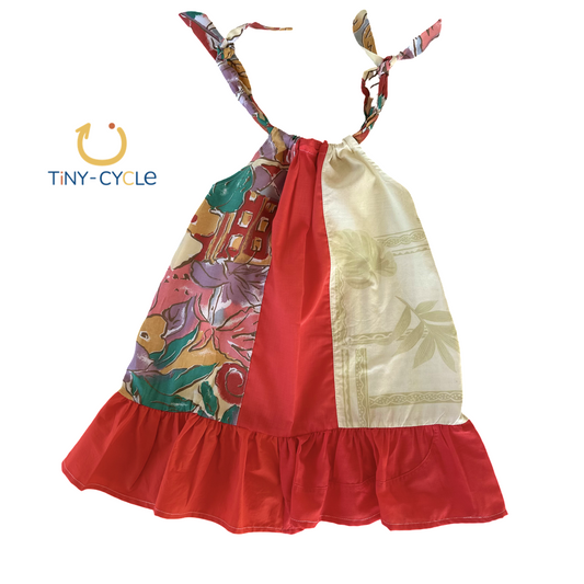 Vestido Tropical Patch