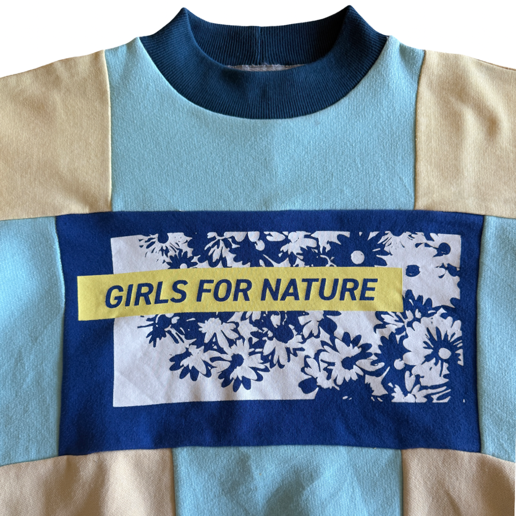 Polerón Girls For Nature Patchwork