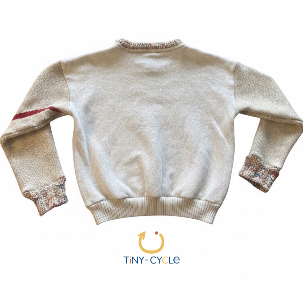 Chaleco Patchwork Cielo Nevado