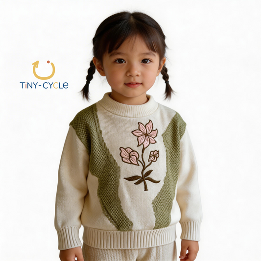Chaleco Floral Vintage
