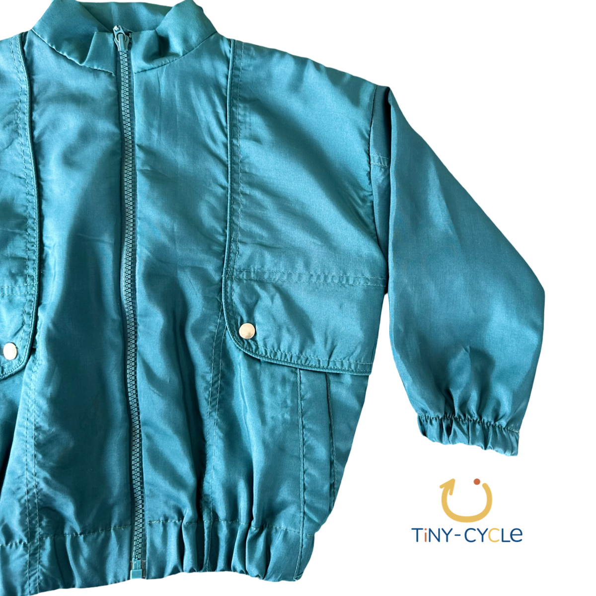 Chaqueta/Cortaviento Retro Jade