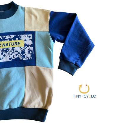 Polerón Girls For Nature Patchwork