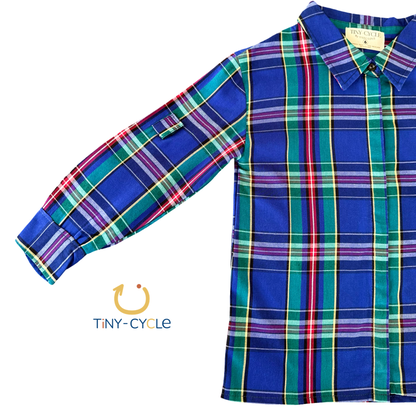 Camisa cuadros Full Blue