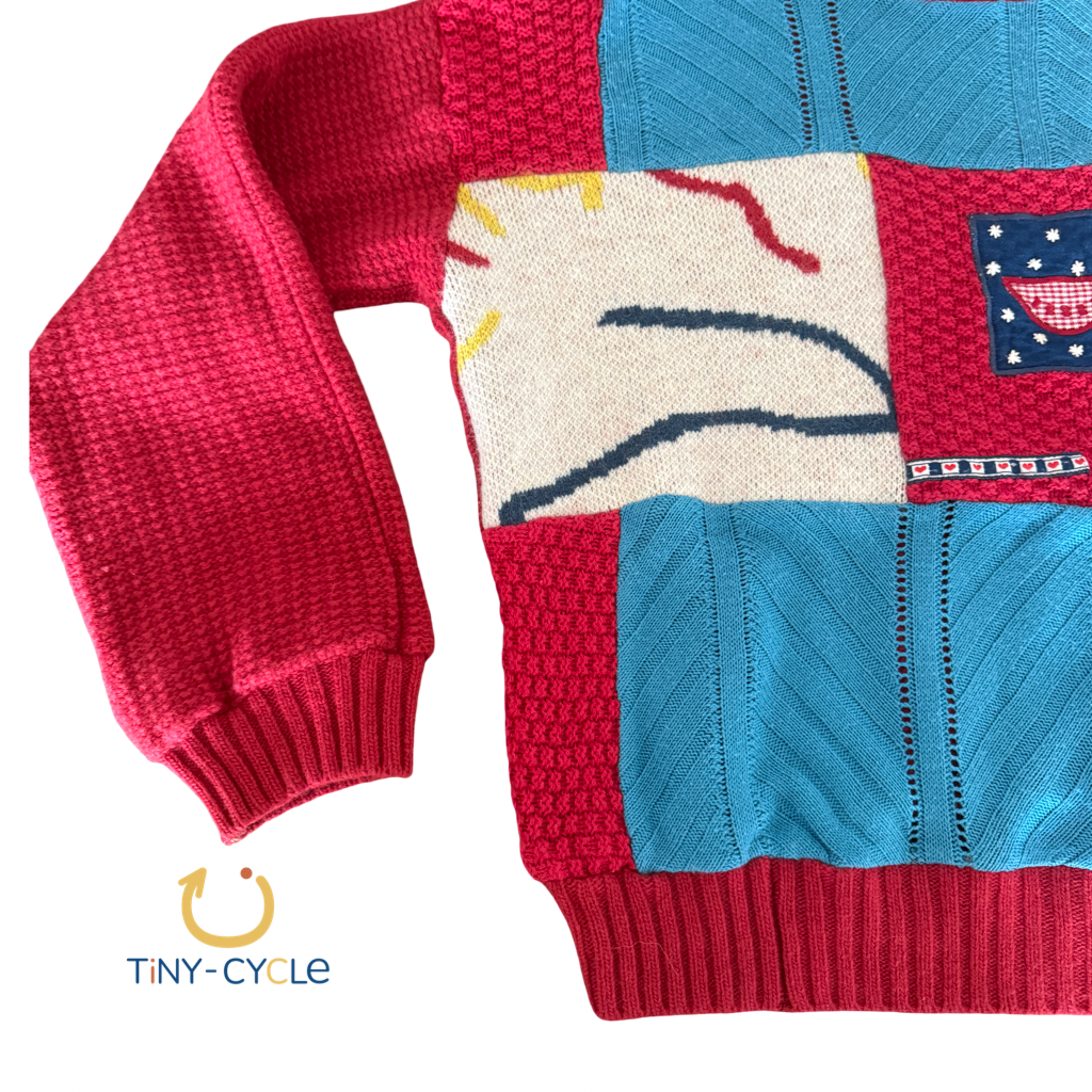 Chaleco Patchwork Rojo Aventurero