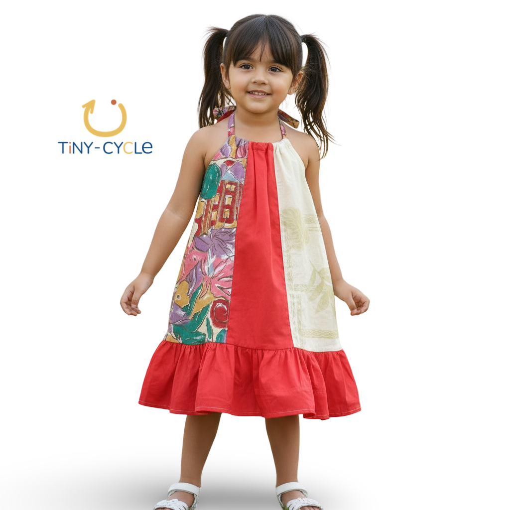 Vestido Tropical Patch