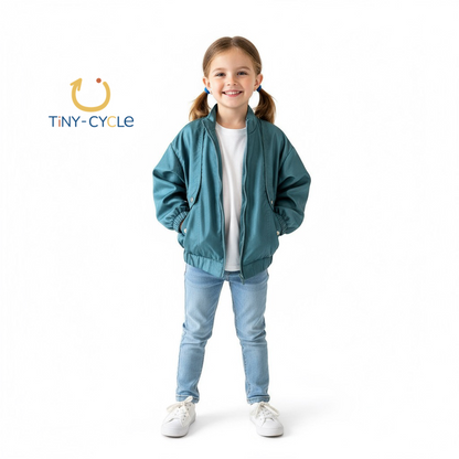 Chaqueta/Cortaviento Retro Jade