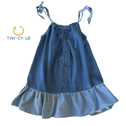 Vestido Blue Denim Patch