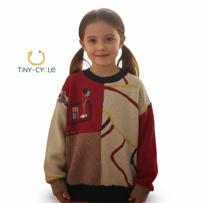 Chaleco Patchwork Casita Alegre