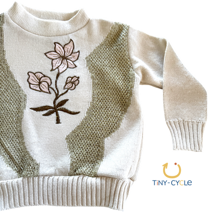 Chaleco Floral Vintage