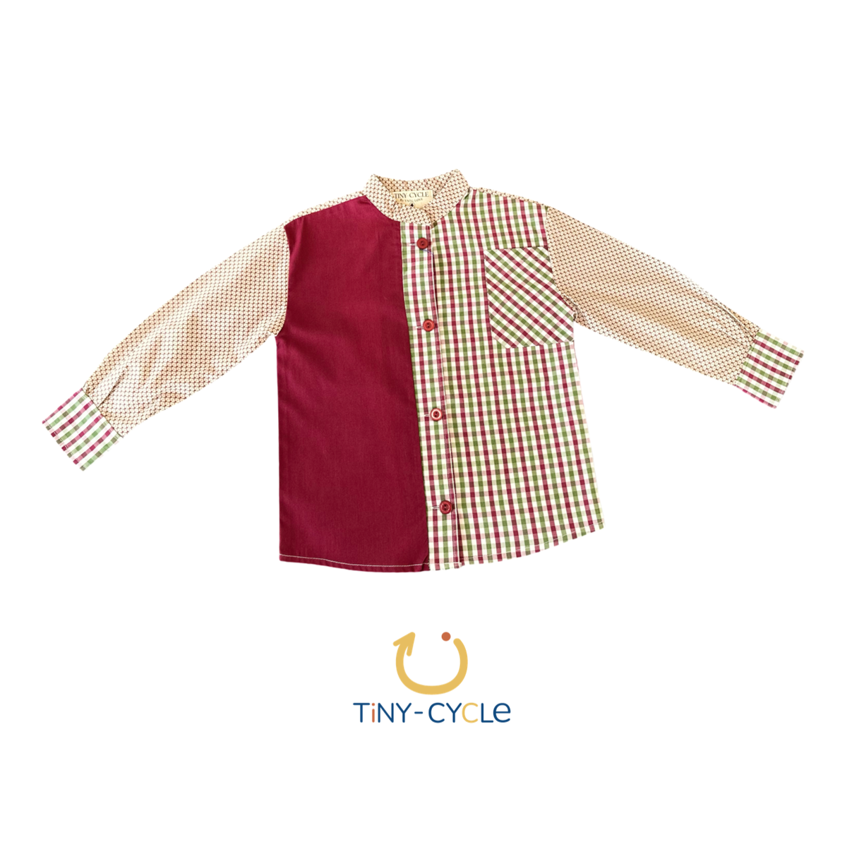 Camisa Maroon Cuadros