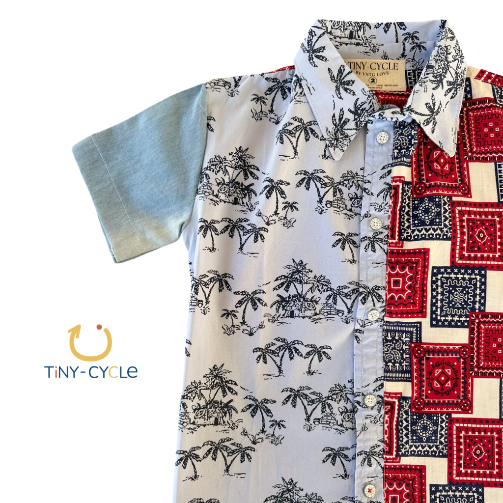 Camisa Palmeras & Bandanas